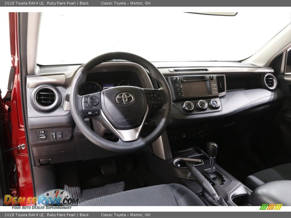 2018 Toyota RAV4 LE Ruby Flare Pearl / Black Photo #6
