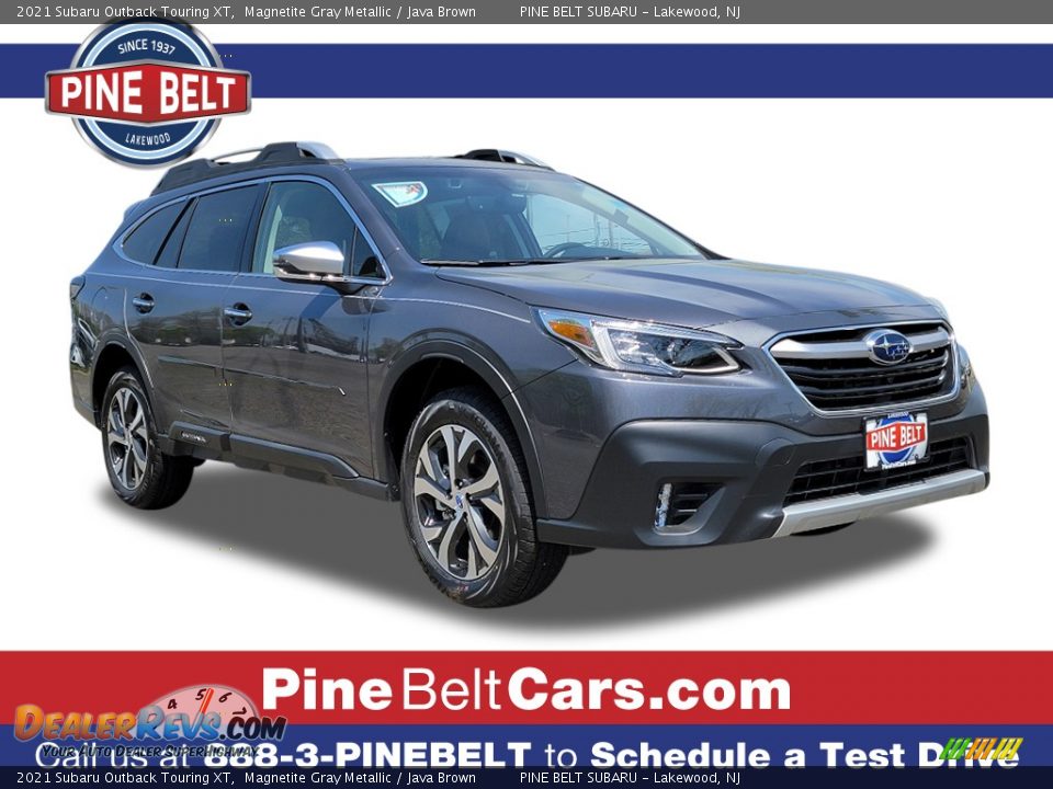 2021 Subaru Outback Touring XT Magnetite Gray Metallic / Java Brown Photo #1