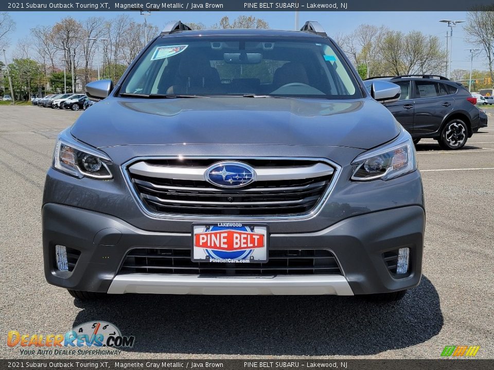 2021 Subaru Outback Touring XT Magnetite Gray Metallic / Java Brown Photo #3