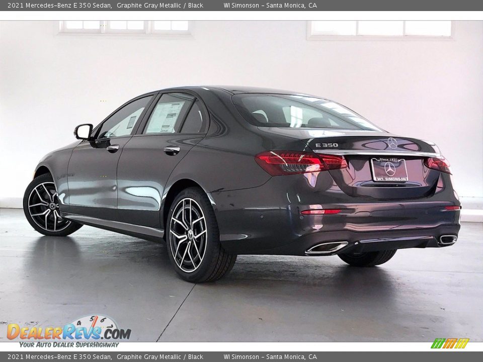 2021 Mercedes-Benz E 350 Sedan Graphite Gray Metallic / Black Photo #2