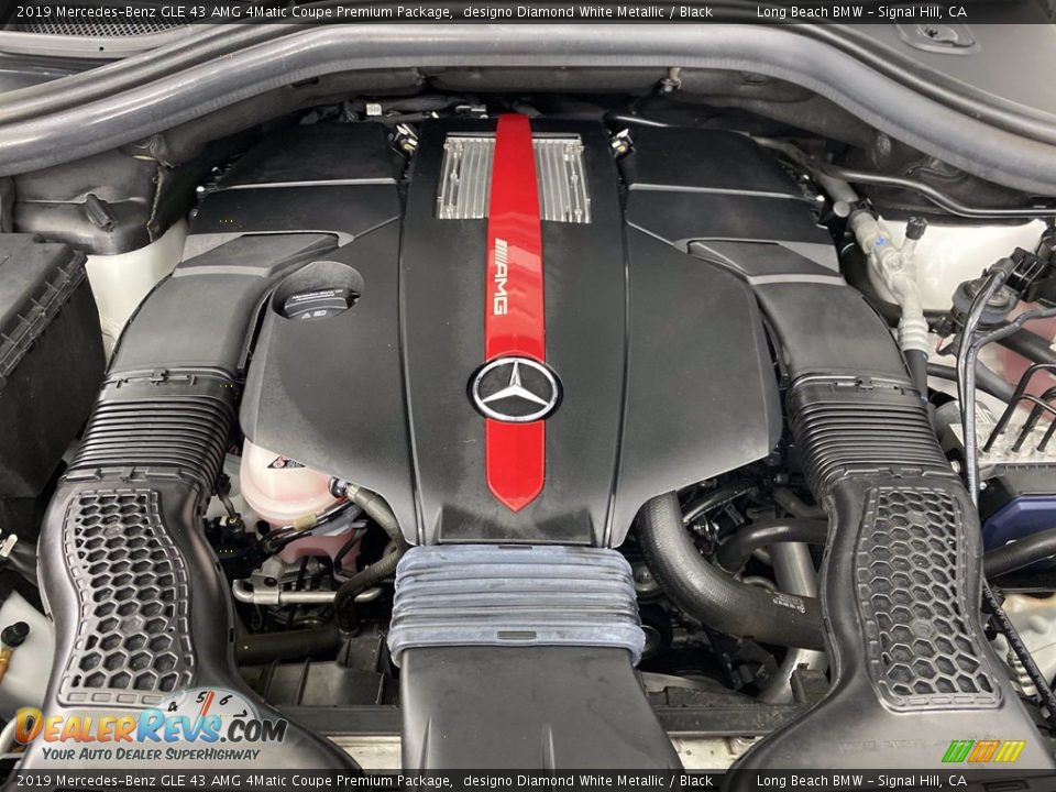 2019 Mercedes-Benz GLE 43 AMG 4Matic Coupe Premium Package 3.0 Liter AMG DI biturbo DOHC 24-Valve VVT V6 Engine Photo #12