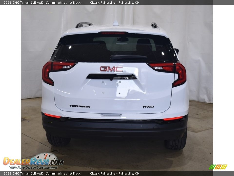 2021 GMC Terrain SLE AWD Summit White / Jet Black Photo #3