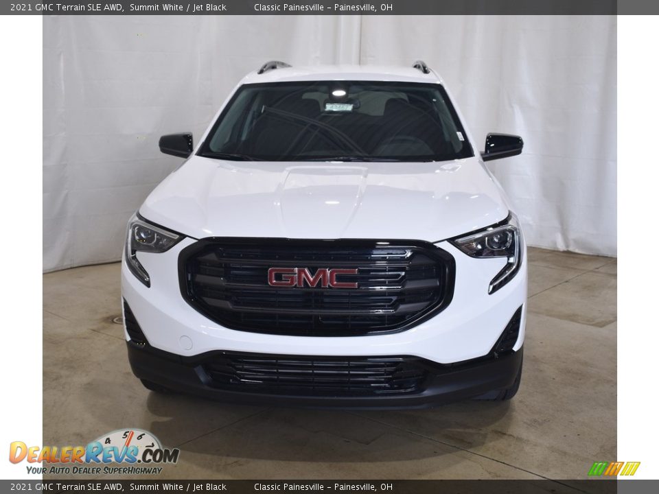 2021 GMC Terrain SLE AWD Summit White / Jet Black Photo #4