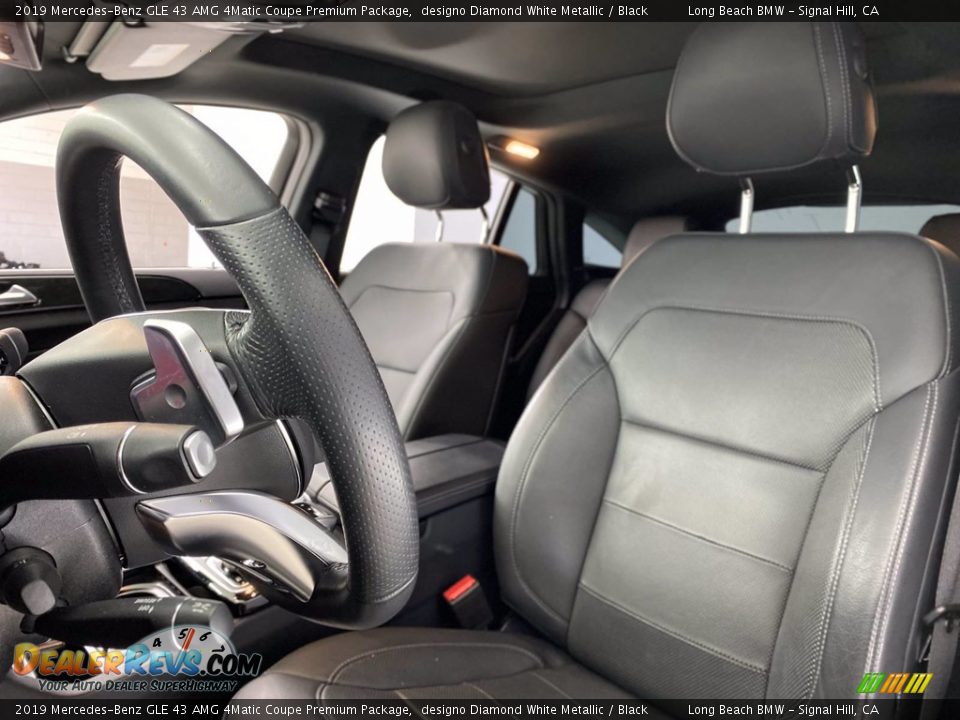 Front Seat of 2019 Mercedes-Benz GLE 43 AMG 4Matic Coupe Premium Package Photo #17