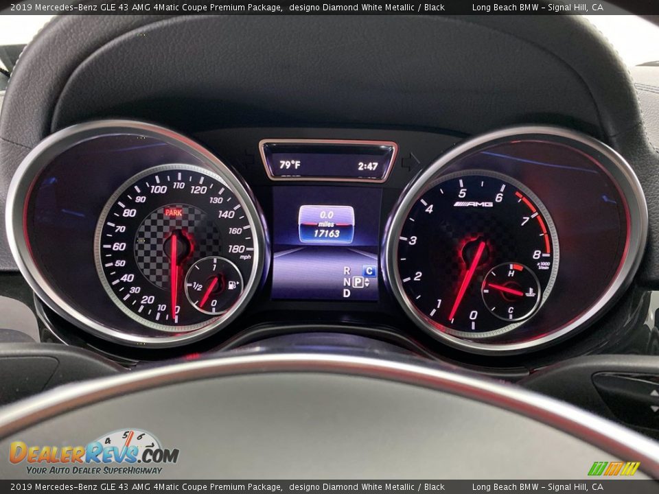 2019 Mercedes-Benz GLE 43 AMG 4Matic Coupe Premium Package Gauges Photo #21