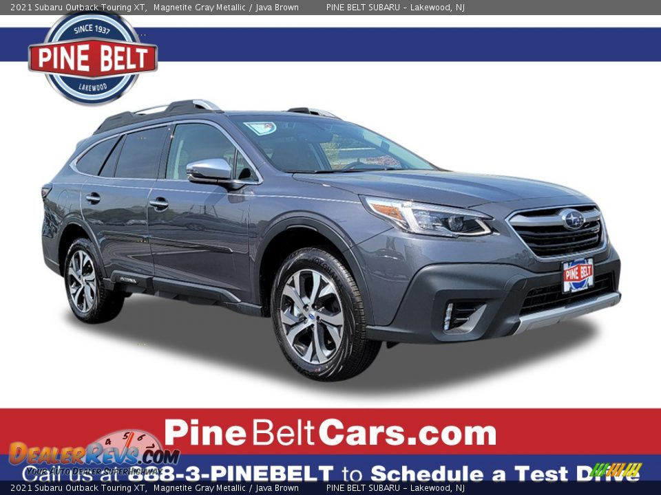 2021 Subaru Outback Touring XT Magnetite Gray Metallic / Java Brown Photo #1