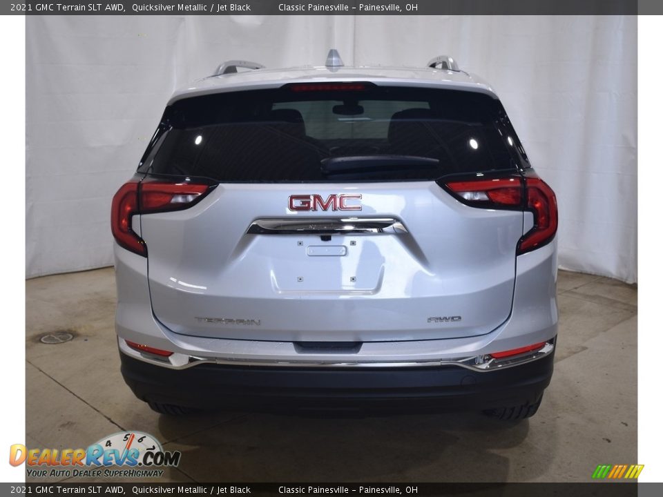 2021 GMC Terrain SLT AWD Quicksilver Metallic / Jet Black Photo #3