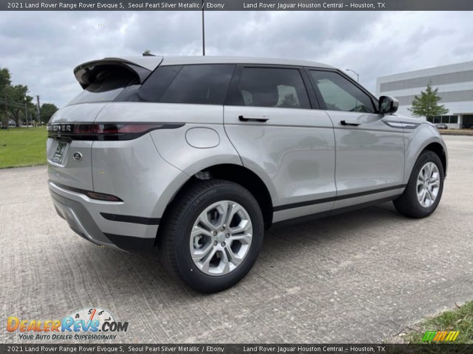 2021 Land Rover Range Rover Evoque S Seoul Pearl Silver Metallic / Ebony Photo #2