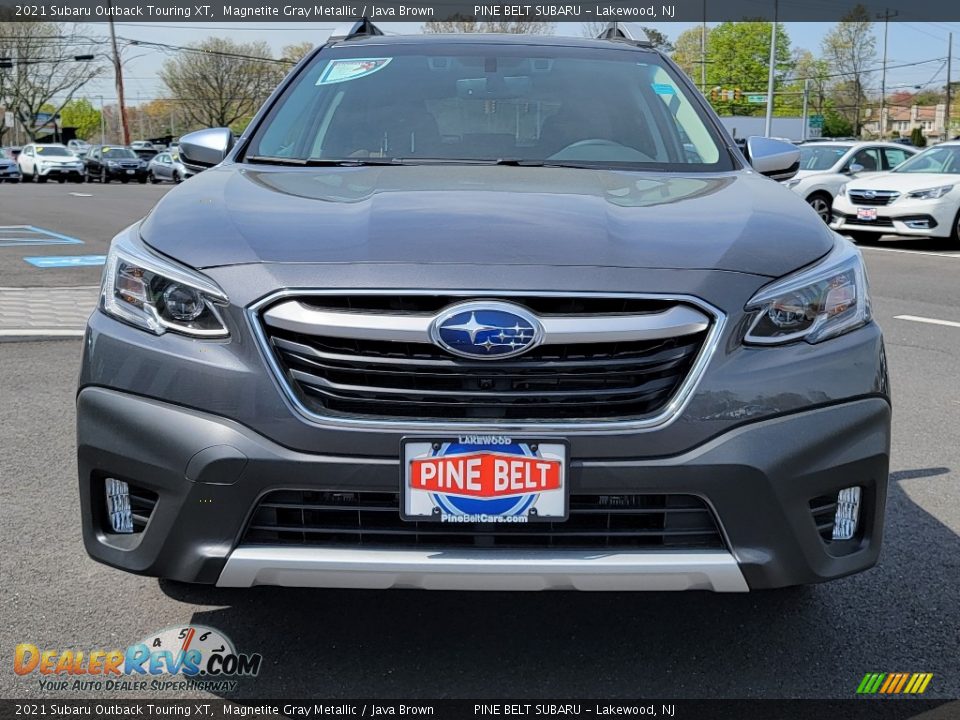 2021 Subaru Outback Touring XT Magnetite Gray Metallic / Java Brown Photo #3