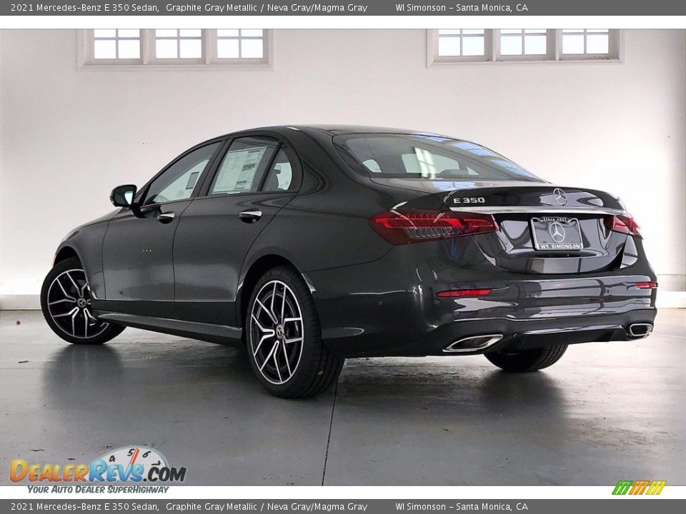 2021 Mercedes-Benz E 350 Sedan Graphite Gray Metallic / Neva Gray/Magma Gray Photo #2