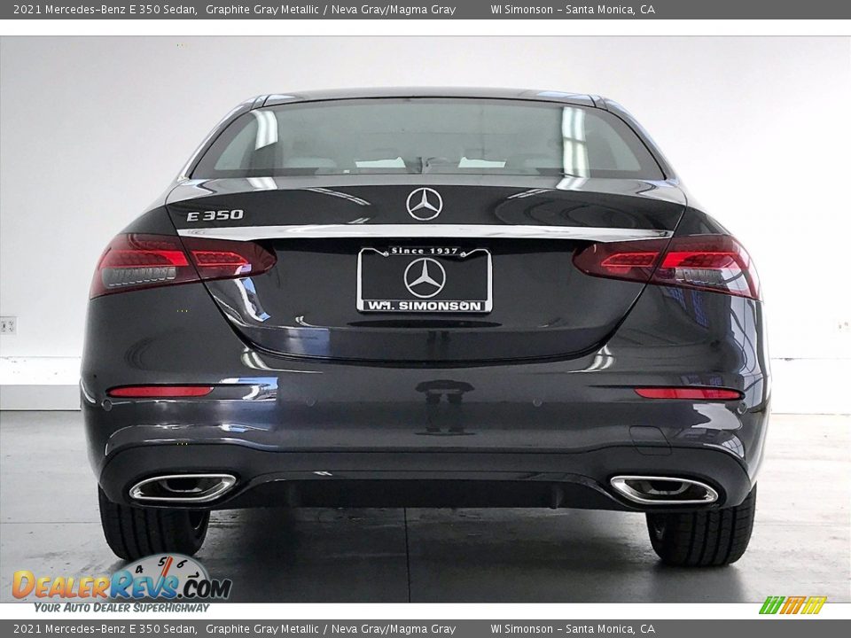 2021 Mercedes-Benz E 350 Sedan Graphite Gray Metallic / Neva Gray/Magma Gray Photo #3