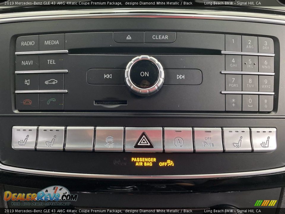 Controls of 2019 Mercedes-Benz GLE 43 AMG 4Matic Coupe Premium Package Photo #26