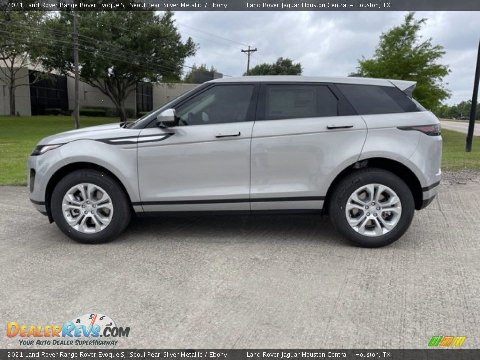 Seoul Pearl Silver Metallic 2021 Land Rover Range Rover Evoque S Photo #6