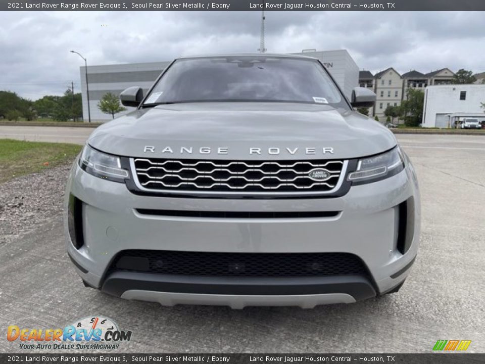 2021 Land Rover Range Rover Evoque S Seoul Pearl Silver Metallic / Ebony Photo #8