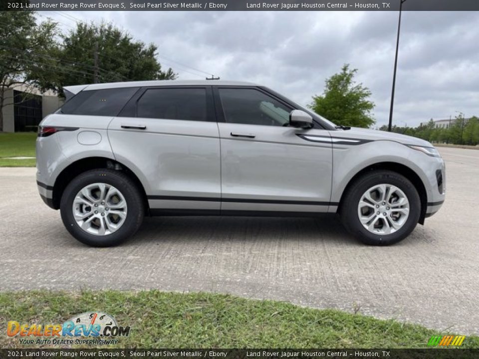 Seoul Pearl Silver Metallic 2021 Land Rover Range Rover Evoque S Photo #11