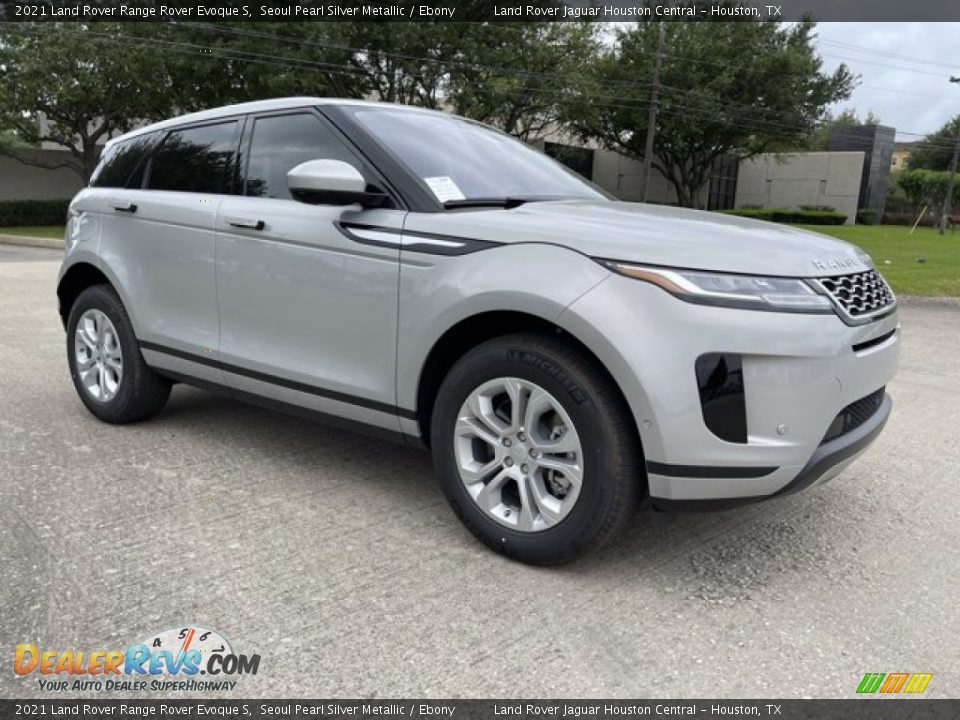 Seoul Pearl Silver Metallic 2021 Land Rover Range Rover Evoque S Photo #12