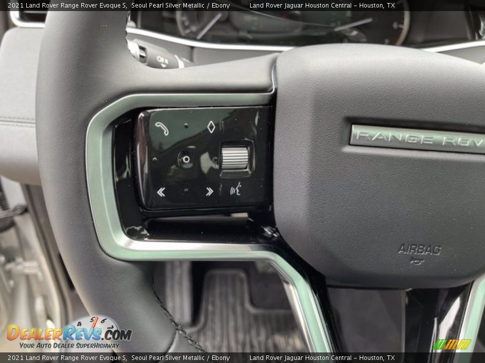 2021 Land Rover Range Rover Evoque S Steering Wheel Photo #16