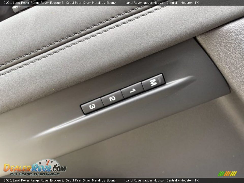 2021 Land Rover Range Rover Evoque S Seoul Pearl Silver Metallic / Ebony Photo #24
