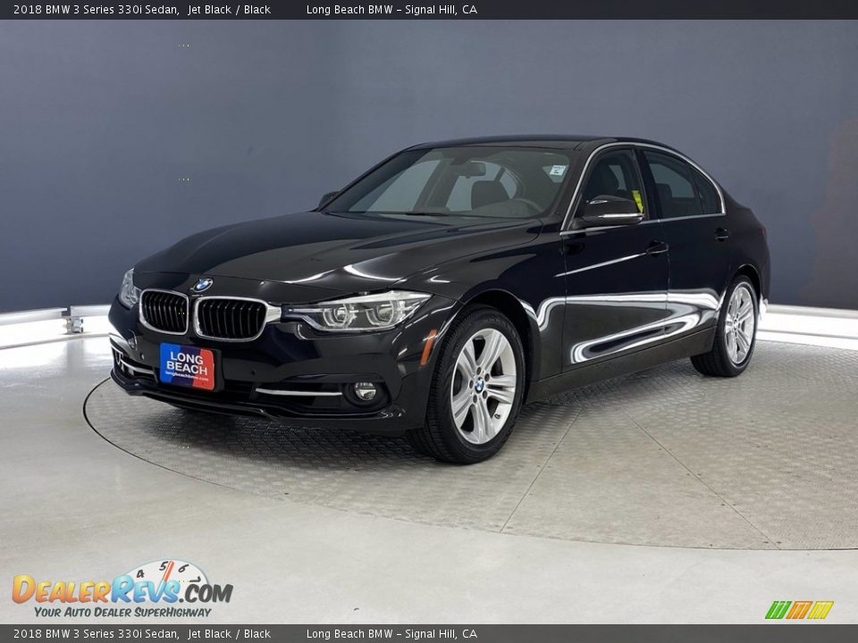 2018 BMW 3 Series 330i Sedan Jet Black / Black Photo #3