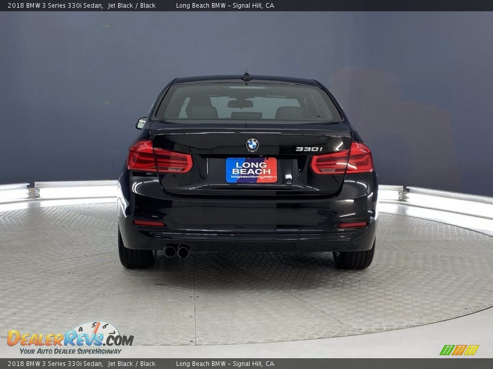 2018 BMW 3 Series 330i Sedan Jet Black / Black Photo #4