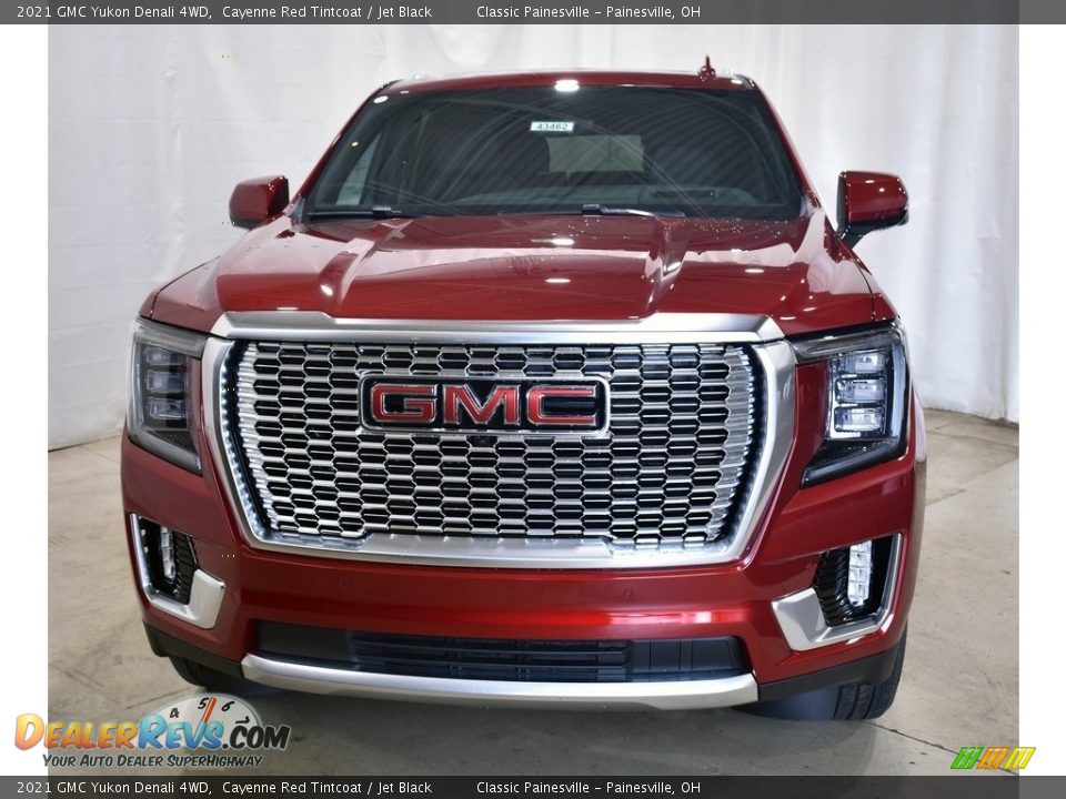 2021 GMC Yukon Denali 4WD Cayenne Red Tintcoat / Jet Black Photo #4