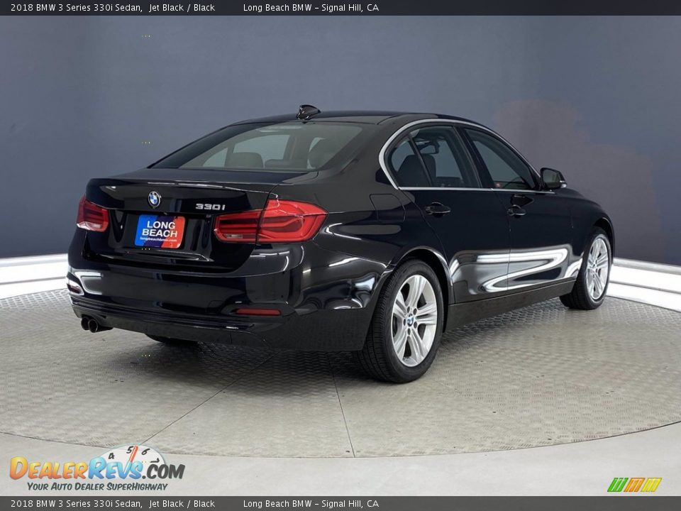 2018 BMW 3 Series 330i Sedan Jet Black / Black Photo #5