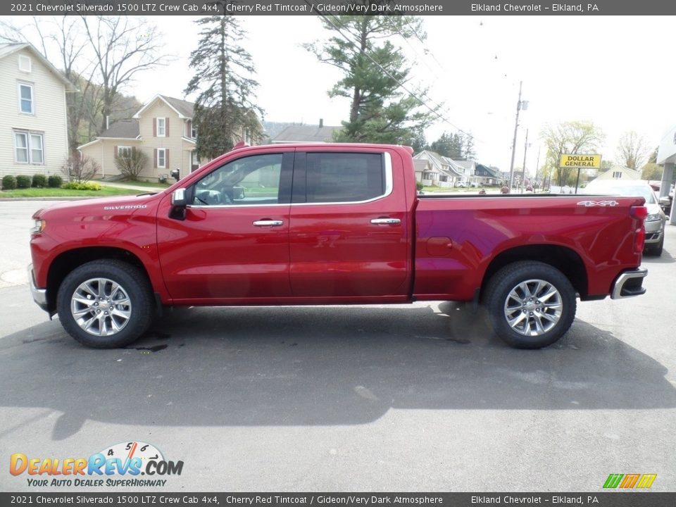 Cherry Red Tintcoat 2021 Chevrolet Silverado 1500 LTZ Crew Cab 4x4 Photo #9