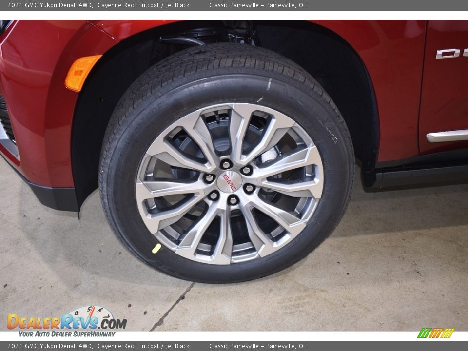 2021 GMC Yukon Denali 4WD Cayenne Red Tintcoat / Jet Black Photo #5