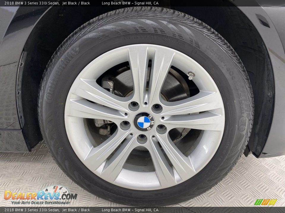 2018 BMW 3 Series 330i Sedan Jet Black / Black Photo #6