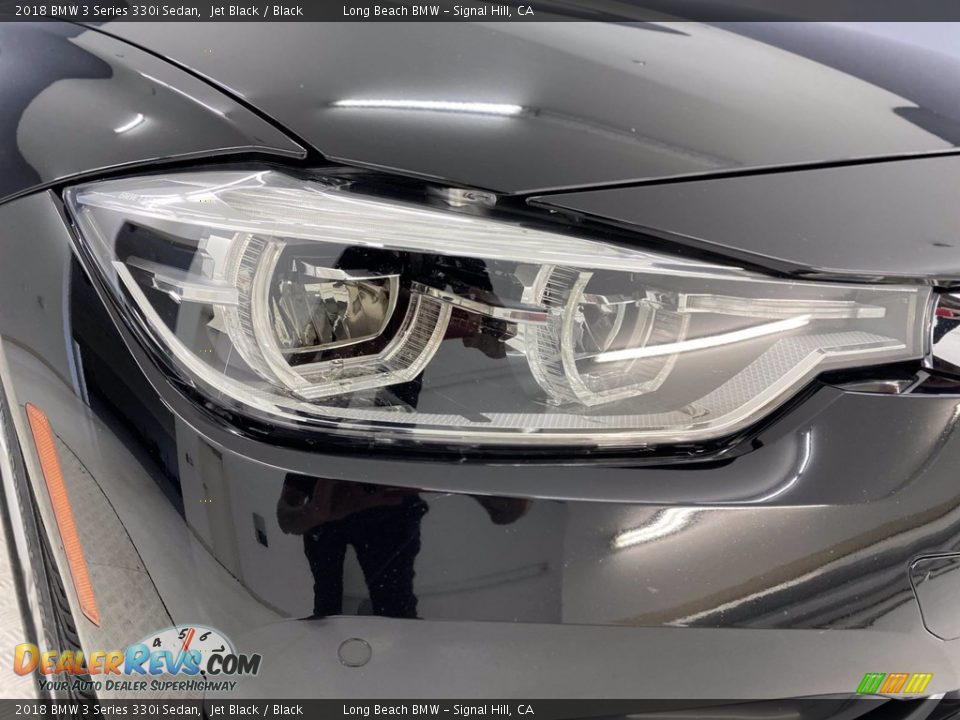 2018 BMW 3 Series 330i Sedan Jet Black / Black Photo #7