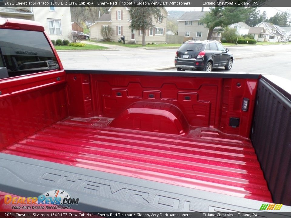2021 Chevrolet Silverado 1500 LTZ Crew Cab 4x4 Cherry Red Tintcoat / Gideon/Very Dark Atmosphere Photo #11