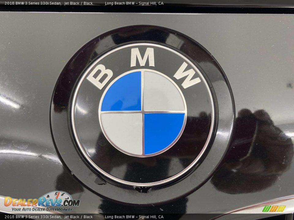 2018 BMW 3 Series 330i Sedan Jet Black / Black Photo #8