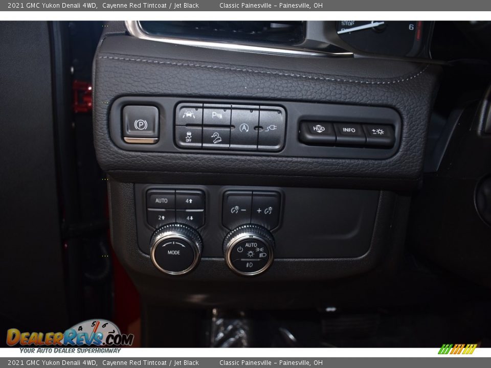 2021 GMC Yukon Denali 4WD Cayenne Red Tintcoat / Jet Black Photo #12