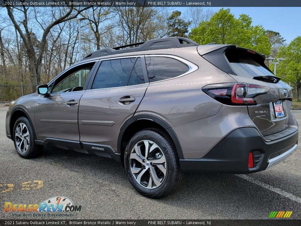 2021 Subaru Outback Limited XT Brilliant Bronze Metallic / Warm Ivory Photo #6