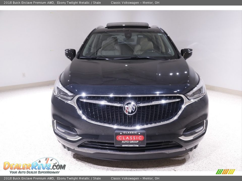 2018 Buick Enclave Premium AWD Ebony Twilight Metallic / Shale Photo #2