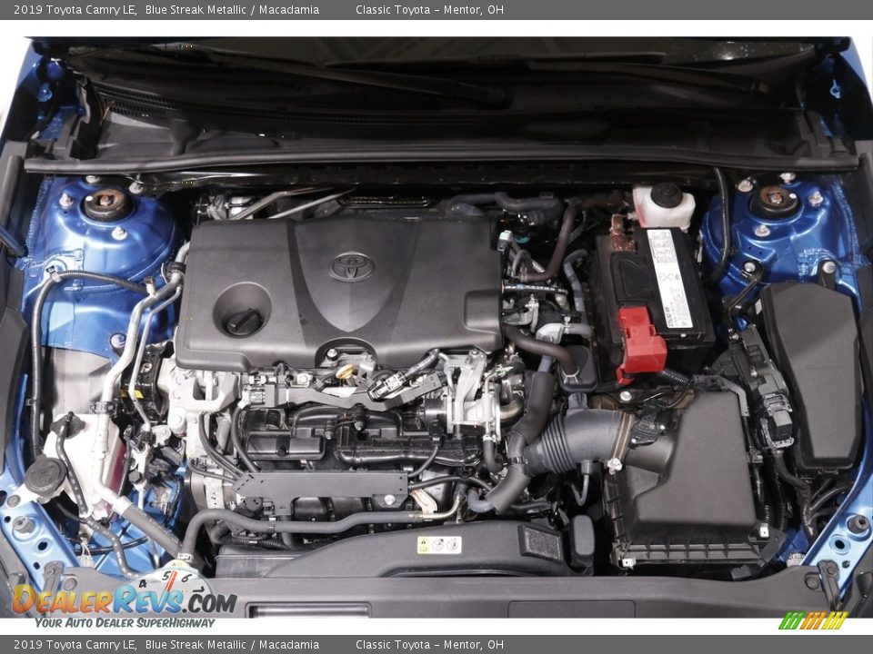 2019 Toyota Camry LE Blue Streak Metallic / Macadamia Photo #16