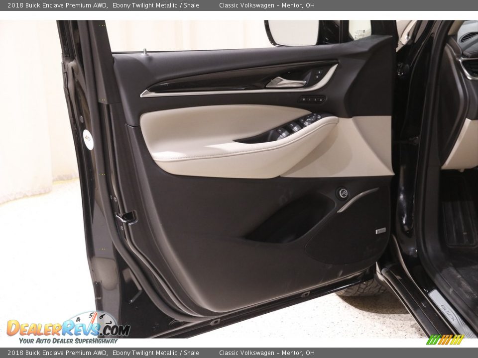 2018 Buick Enclave Premium AWD Ebony Twilight Metallic / Shale Photo #4