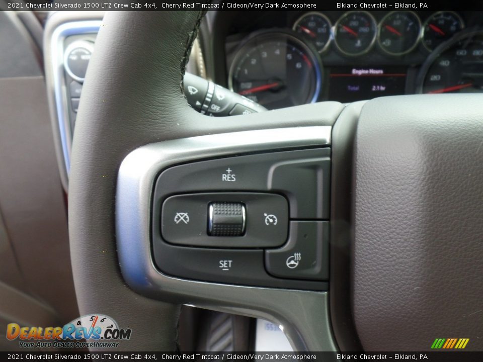 2021 Chevrolet Silverado 1500 LTZ Crew Cab 4x4 Steering Wheel Photo #23