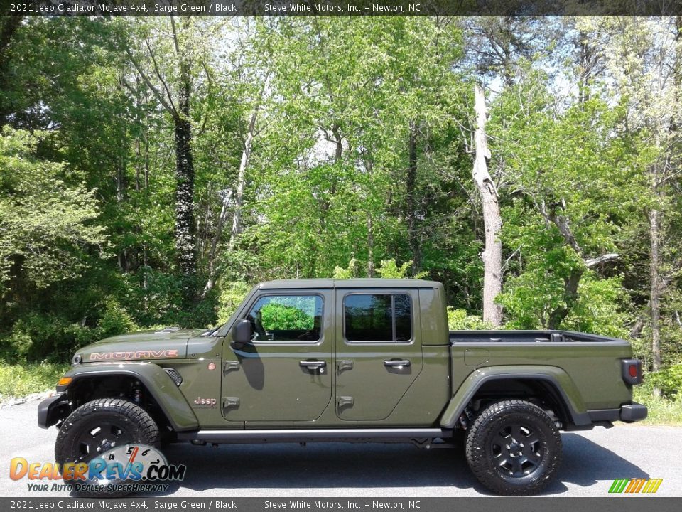 2021 Jeep Gladiator Mojave 4x4 Sarge Green / Black Photo #1