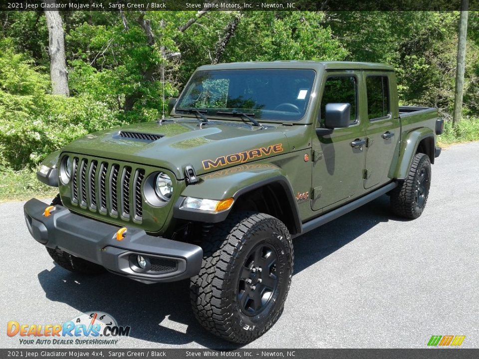 2021 Jeep Gladiator Mojave 4x4 Sarge Green / Black Photo #2