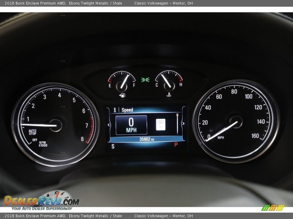 2018 Buick Enclave Premium AWD Ebony Twilight Metallic / Shale Photo #8