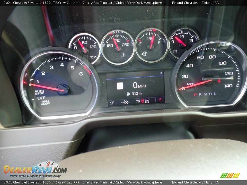 2021 Chevrolet Silverado 1500 LTZ Crew Cab 4x4 Gauges Photo #26