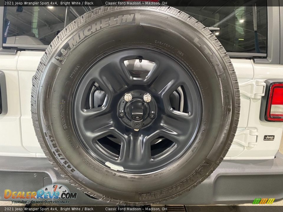 2021 Jeep Wrangler Sport 4x4 Bright White / Black Photo #6