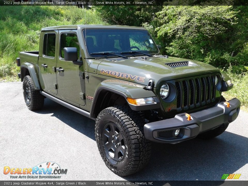 2021 Jeep Gladiator Mojave 4x4 Sarge Green / Black Photo #4