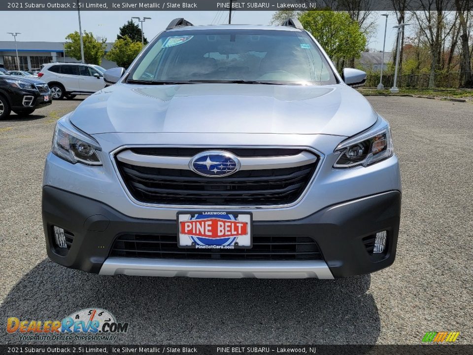 2021 Subaru Outback 2.5i Limited Ice Silver Metallic / Slate Black Photo #3