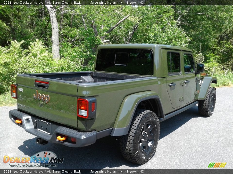 2021 Jeep Gladiator Mojave 4x4 Sarge Green / Black Photo #6