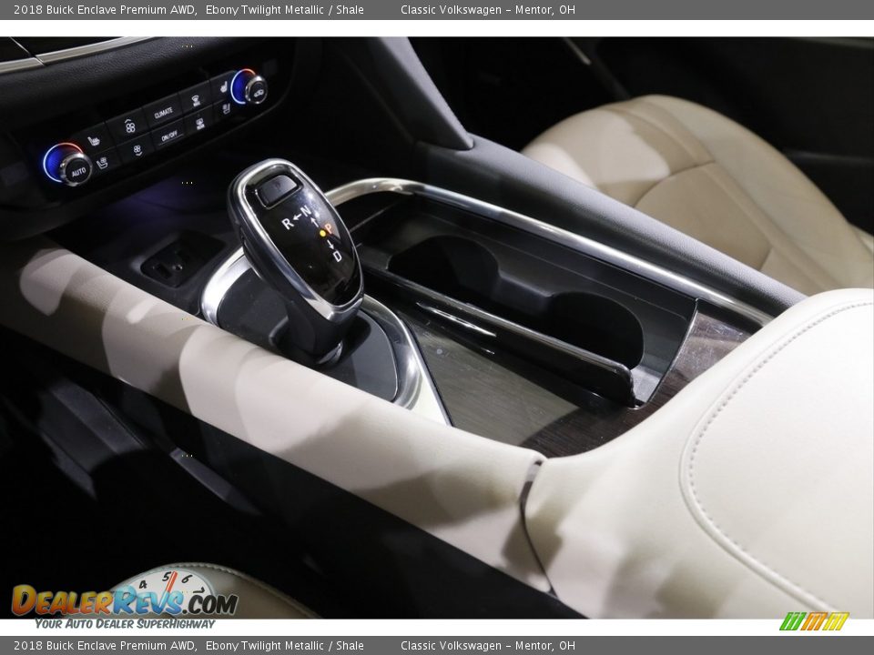 2018 Buick Enclave Premium AWD Ebony Twilight Metallic / Shale Photo #14