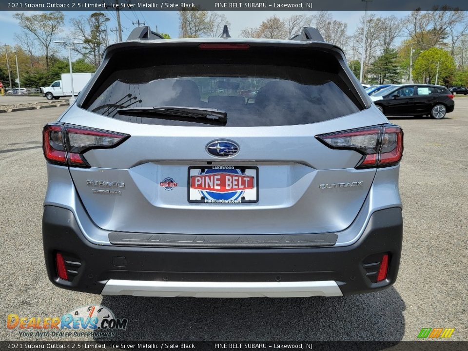 2021 Subaru Outback 2.5i Limited Ice Silver Metallic / Slate Black Photo #7