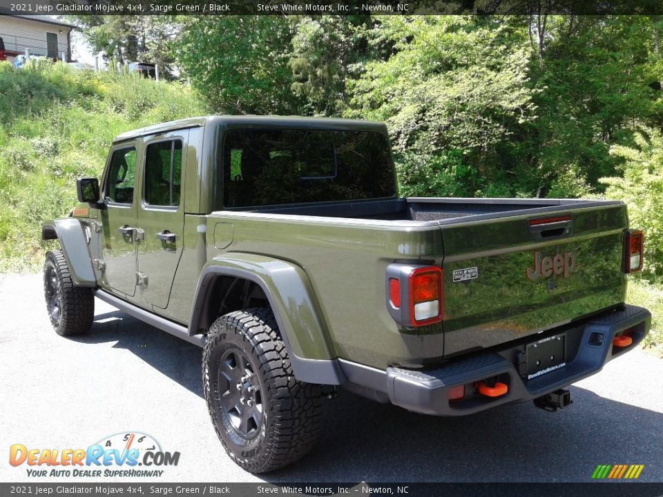 2021 Jeep Gladiator Mojave 4x4 Sarge Green / Black Photo #9