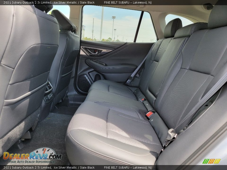 2021 Subaru Outback 2.5i Limited Ice Silver Metallic / Slate Black Photo #9